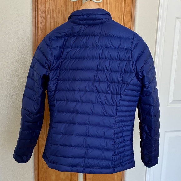 Patagonia Blue/Purple Down Sweater Jacket M - Picture 2 of 4